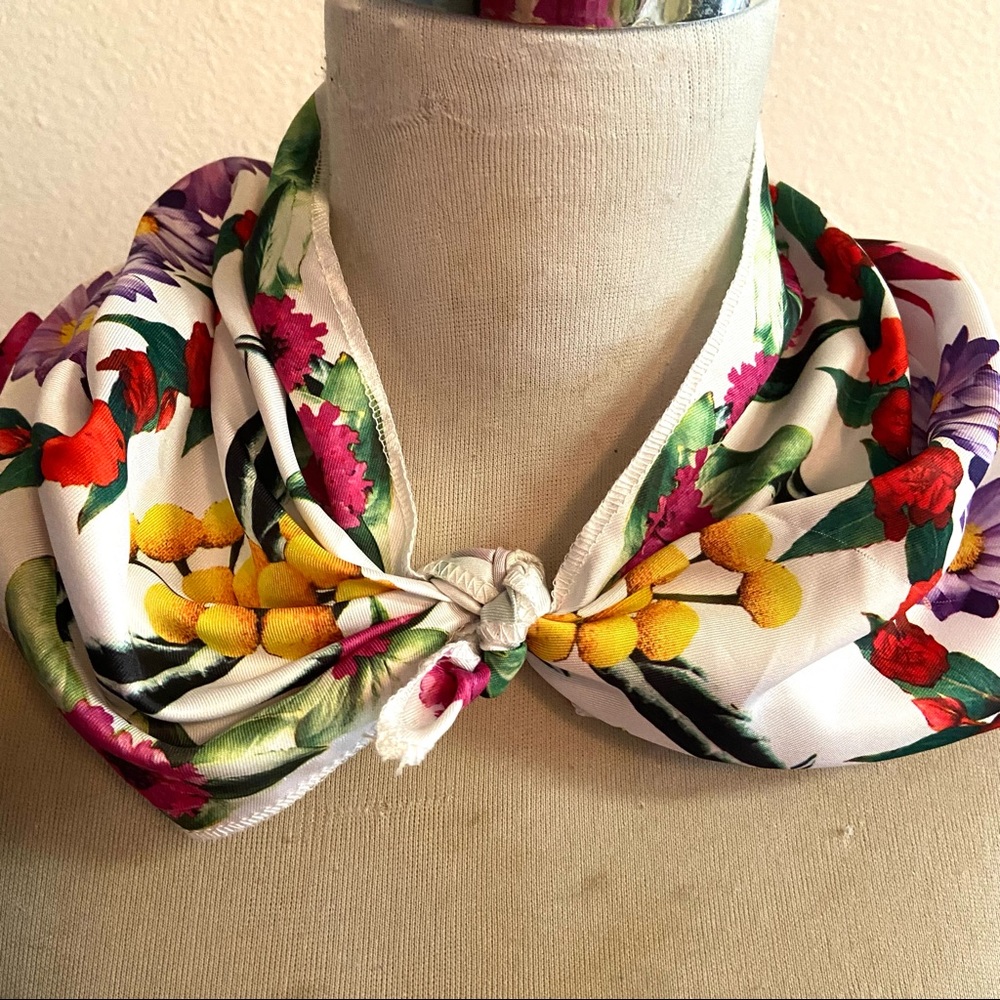Lush scarf floral print new with tag